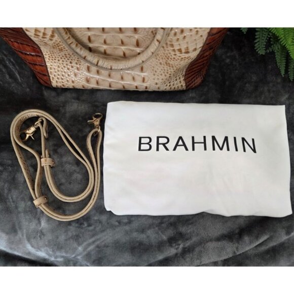 Brahmin Duxbury Satchel (Champagne Koubba) - Picture 12 of 15